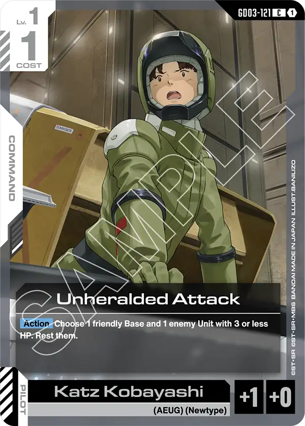 Unheralded Attack