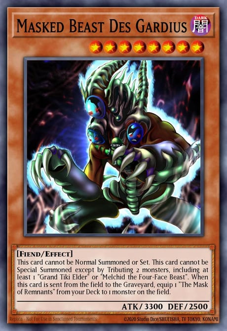 Masked Beast Des Gardius
