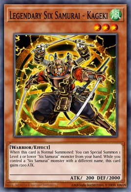 Legendary Six Samurai - Kageki