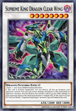 Supreme King Dragon Clear Wing